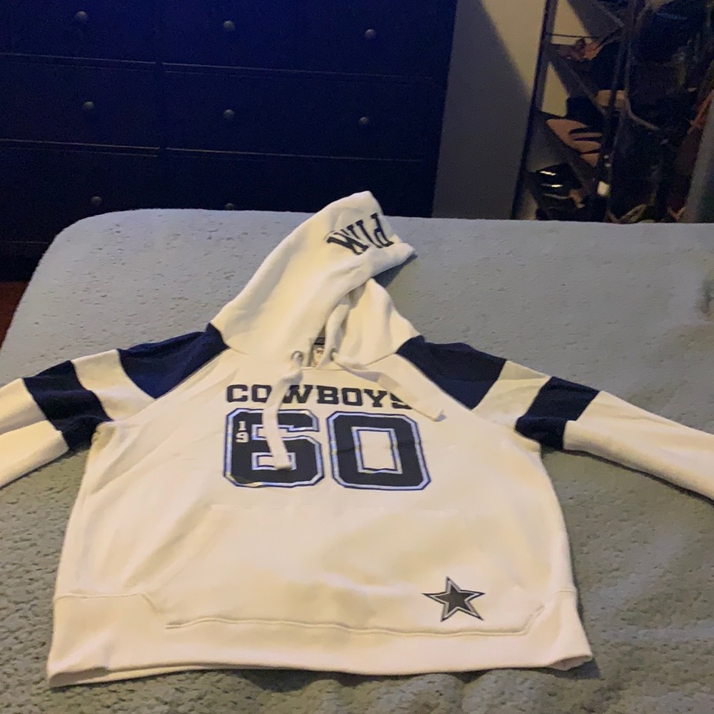Victoria Secret Pink Dallas Cowboys hoody sweater medium